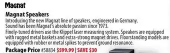 London Drugs Magnat speakers offer