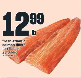 Independent City Market Fresh atlantic salmon fillets offer