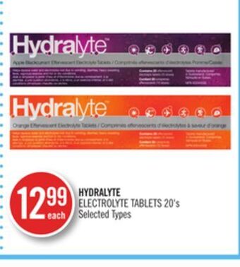 Shoppers Drug Mart Hydralyte electrolyte tablets offer