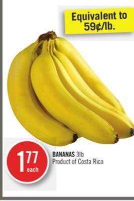Shoppers Drug Mart Bananas offer