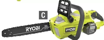 Home Depot Ryobi 14" chainsaw kit offer