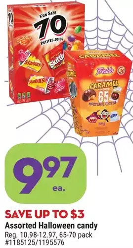 Giant Tiger Halloween candy offer