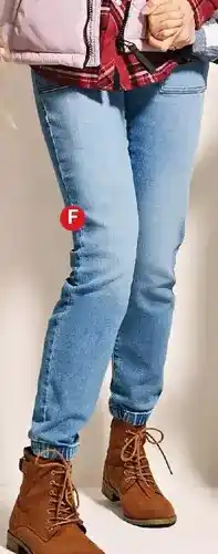 Giant Tiger Women's denim joggers offer