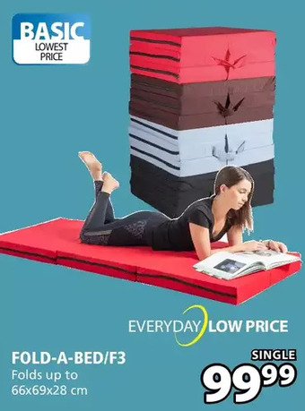 JYSK Fold a bed offer