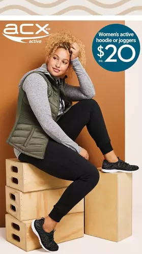 Giant Tiger Women's active hoodie or joggers offer