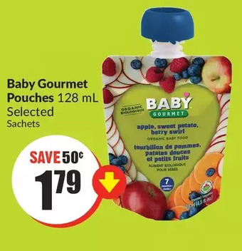 FreshCo Baby gourmet pouches offer