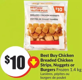 FreshCo Best buy chicken breaded chicken strips, nuggets or burgers offer