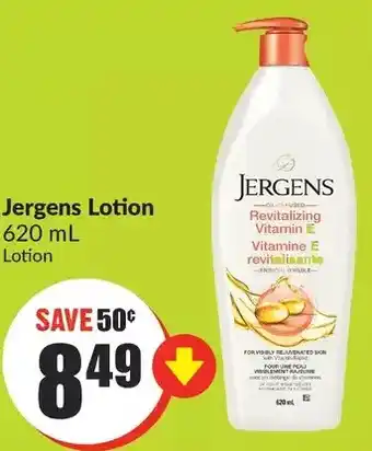 FreshCo Jergens lotion offer