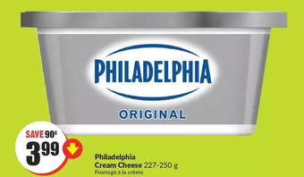 FreshCo Philadelphia cream cheese offer