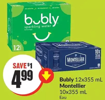 FreshCo Bubly | montellier offer