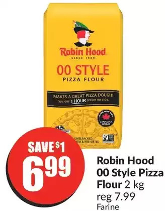 FreshCo Robin hood 00 style pizza flour offer