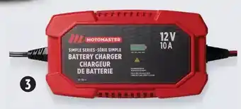 Canadian Tire Motomaster simple series 10a battery charger offer