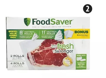 Canadian Tire Foodsaver compact vacuum sealer offer