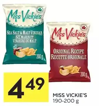 Foodland Miss vickie's offer