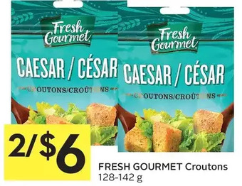 Foodland Fresh gourmet croutons offer