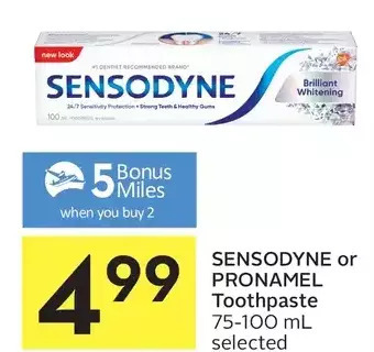 Foodland Sensodyne or pronamel toothpaste offer