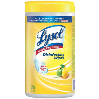 Walmart Lysol wipes or disinfectant spray offer