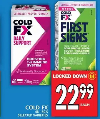 Food Basics Cold fx offer
