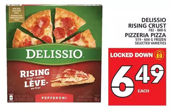 Food Basics Delissio rising crust | pizzeria pizza offer