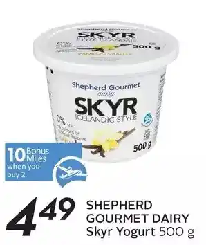 Sobeys Shepherd gourmet dairy skyr yogurt offer