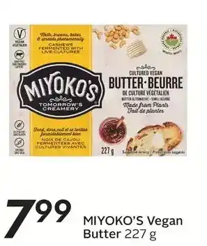 Sobeys Miyoko's vegan butter offer