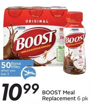 Sobeys Boost meal replacement offer