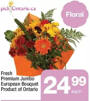 Highland Farms Fresh premium jumbo european bouquet offer