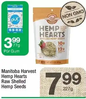 Highland Farms Manitoba harvest hemp hearts raw shelled hemp seeds | pur gum offer