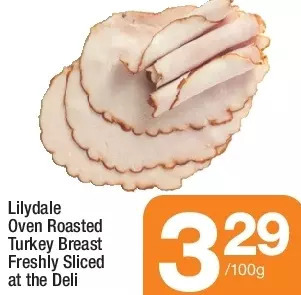 Lilydale oven roasted turkey breast