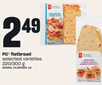 Independent Grocer Pc flatbread offer