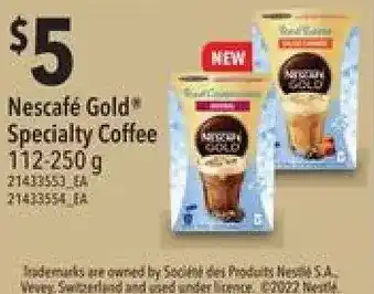 Loblaws Nescafe gold specialty coffee offer