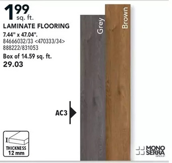 RONA Laminate flooring offer
