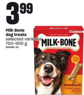 Zehrs Markets Milk bone dog treats offer