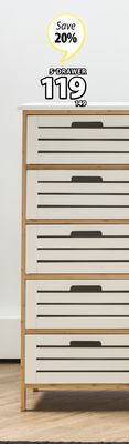 JYSK Fyn drawer offer
