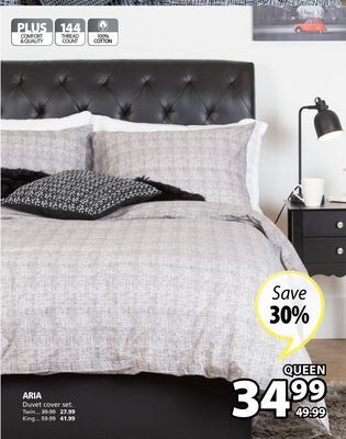 JYSK Aria duvet cover set offer