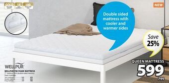 JYSK Wellpur f90 foam mattress offer