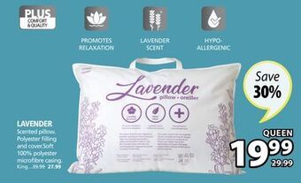JYSK Lavender scented pillow offer