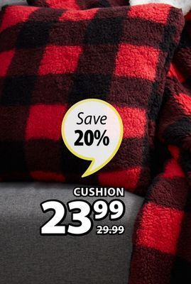JYSK Grayson sherpa cushion offer