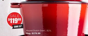 Kitchen Stuff Plus Round dutch oven-5.2 l offer