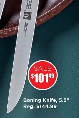 Kitchen Stuff Plus Boning knife, 5.5" offer