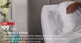Sleep Country The ploom 2.0 pillow offer