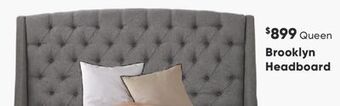 Sleep Country Brooklyn headboard offer
