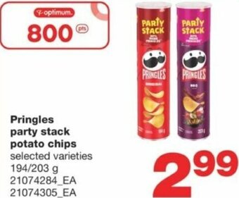 Wholesale Club Pringles Party Stack Potato Chips 194/203 g offer