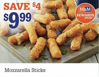 M & M Food Market Mozzarella Sticks offer