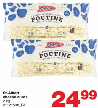 Wholesale Club St-Albert Cheese Curds 2 kg offer