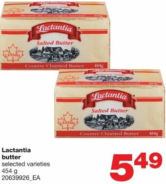 Wholesale Club Lactantia Butter 454 g offer