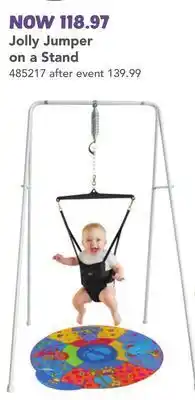 Babies 'R' Us Jolly jumper on a stand offer