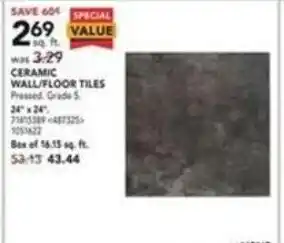 RONA Ceramic Wall/Floor Tiles offer