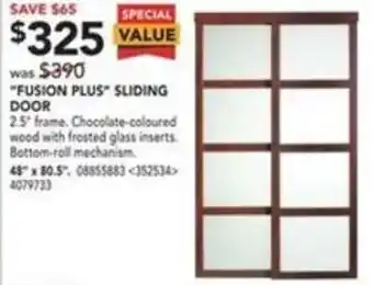 RONA Fusion Plus Sliding Door offer
