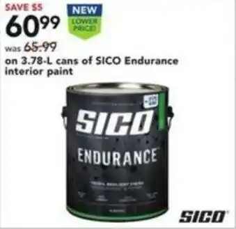 RONA Sico Endurance Interior Paint 3.78-L offer